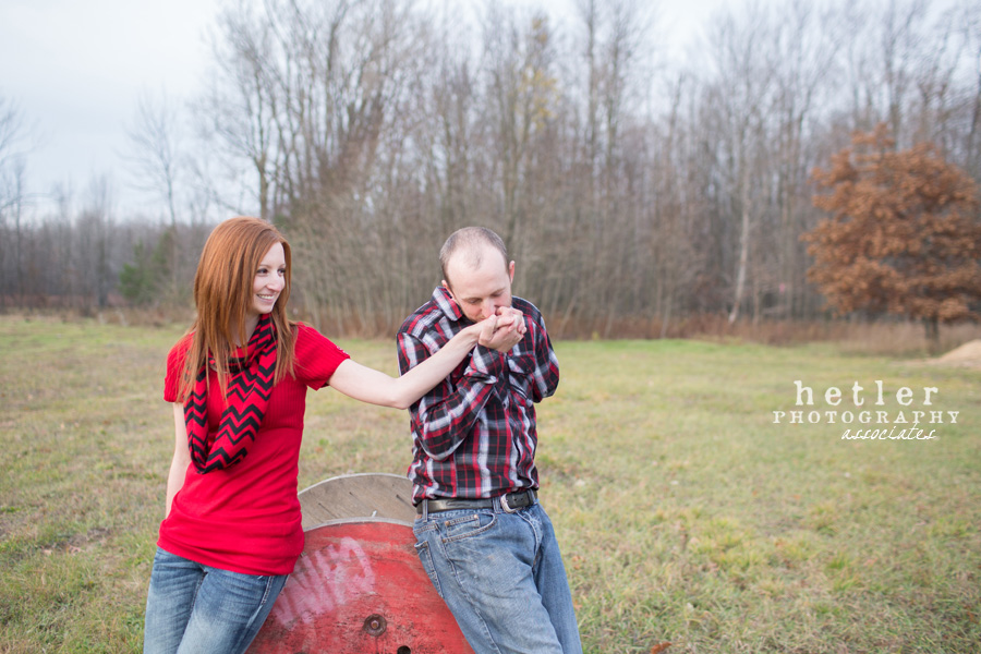 grand rapids country engagement photography 0010