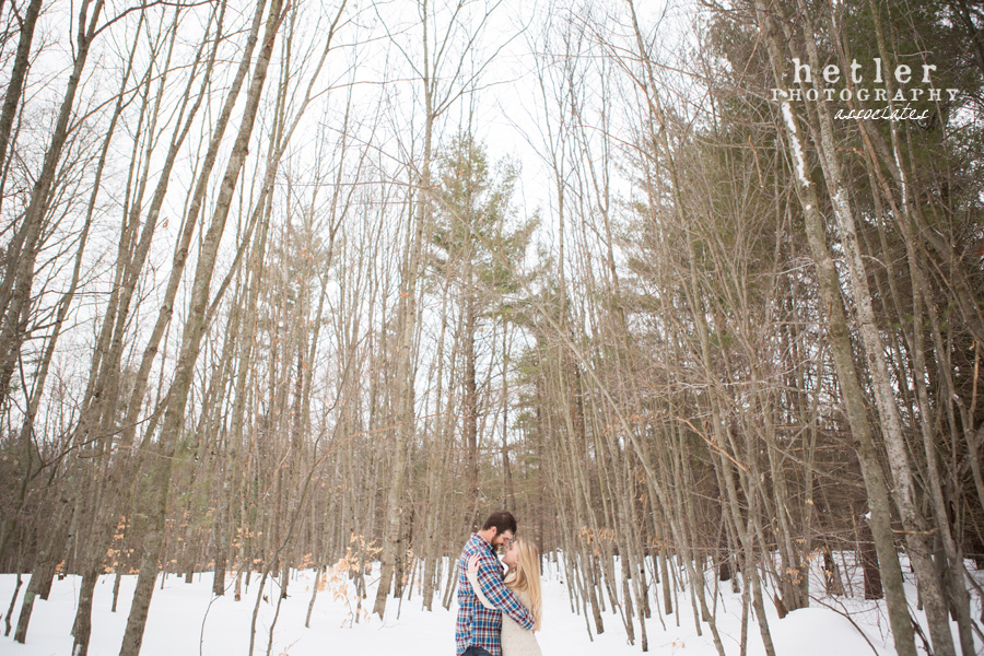 Michigan Winter Engagement Photography 0007