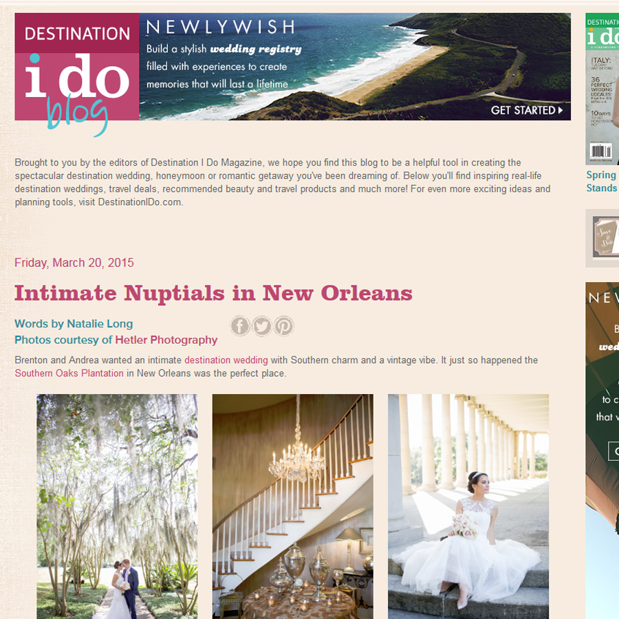 new orleans destination wedding
