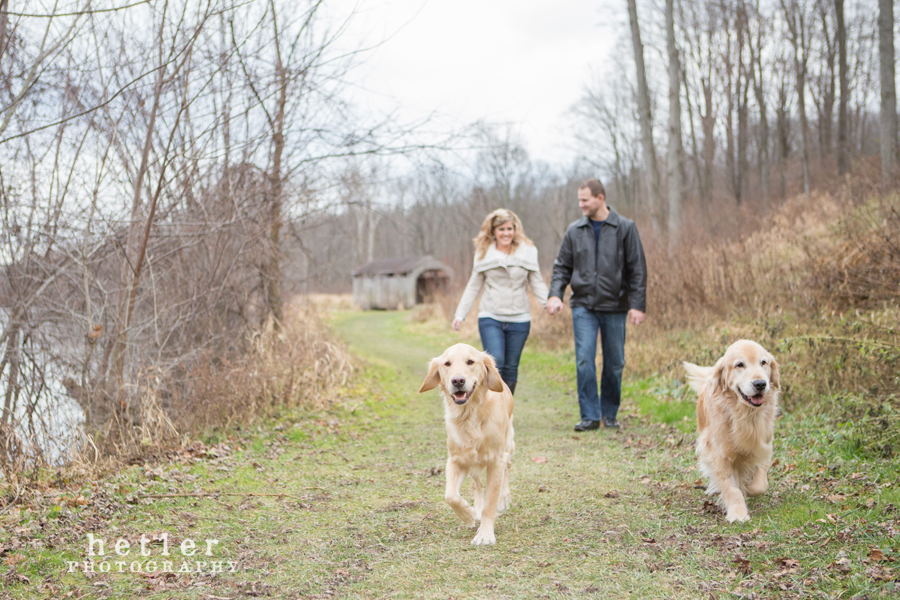 grand rapids family photography near grand river with golden retrievers 0011