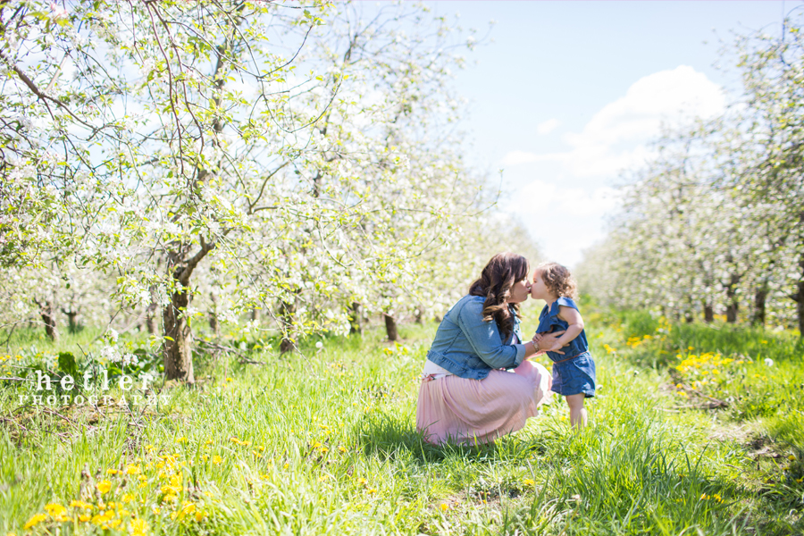 grand rapids family photography in the spring apple orchard 0001