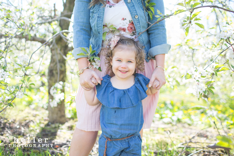 grand rapids family photography in the spring apple orchard 0006