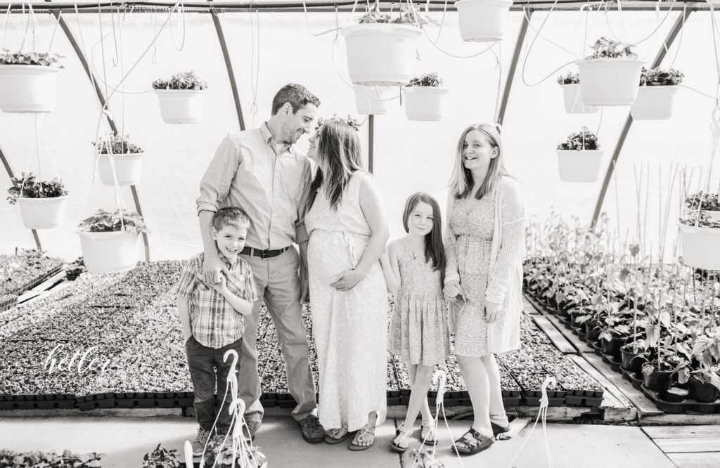 Grand Rapids maternity greenhouse pics
