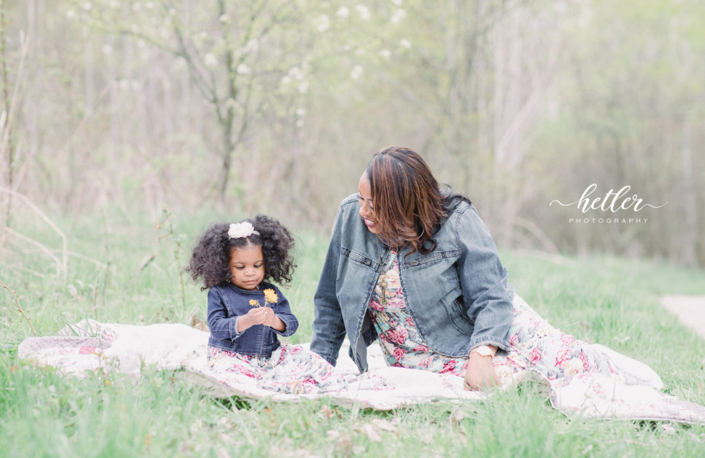 Rockford Michigan spring mom and me family photography