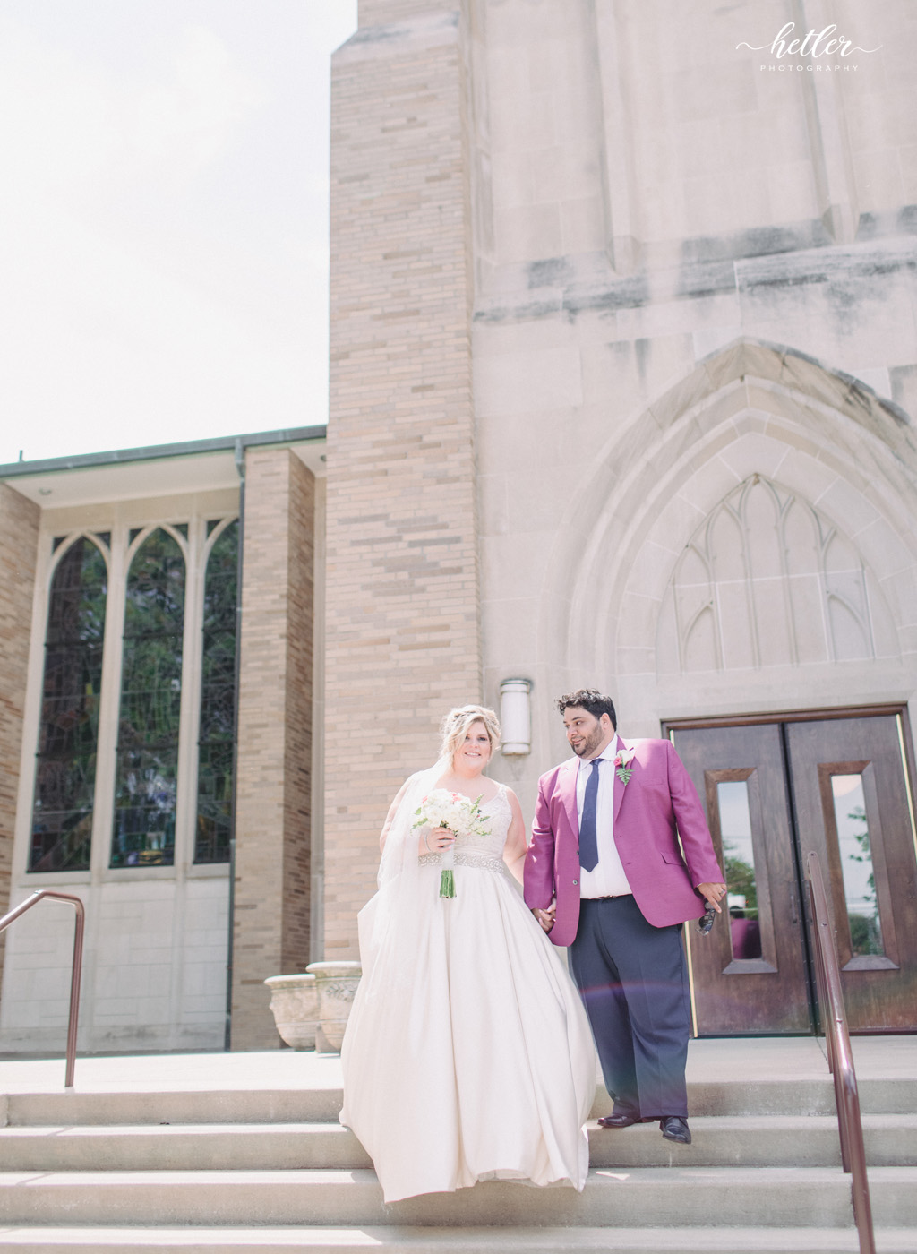 Wedding at LaGrave Avenue Christian Church in Grand Rapids