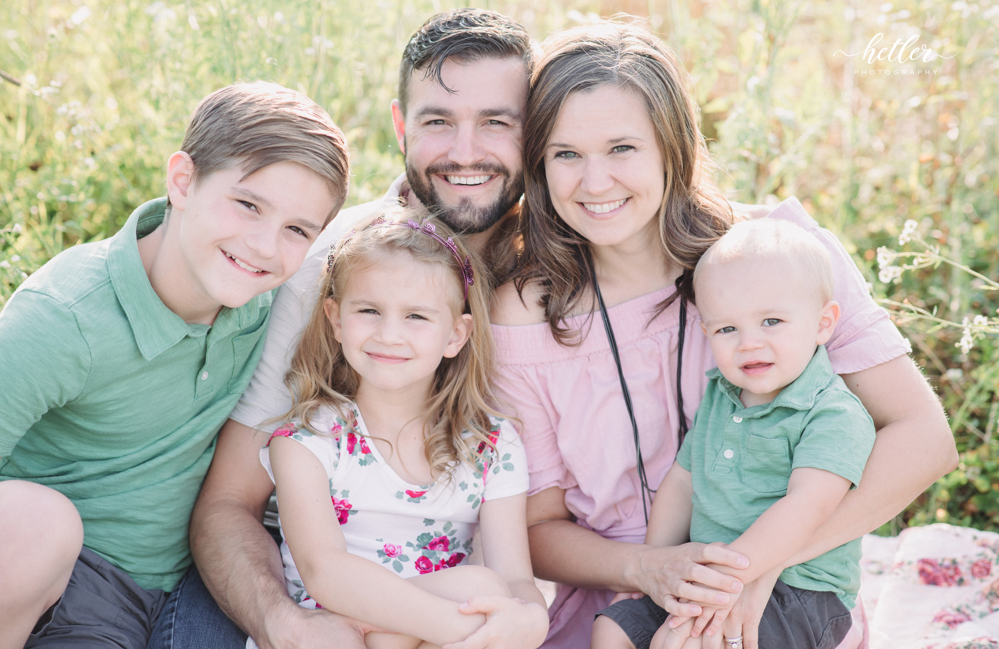 Sparta Michigan summer family photo session