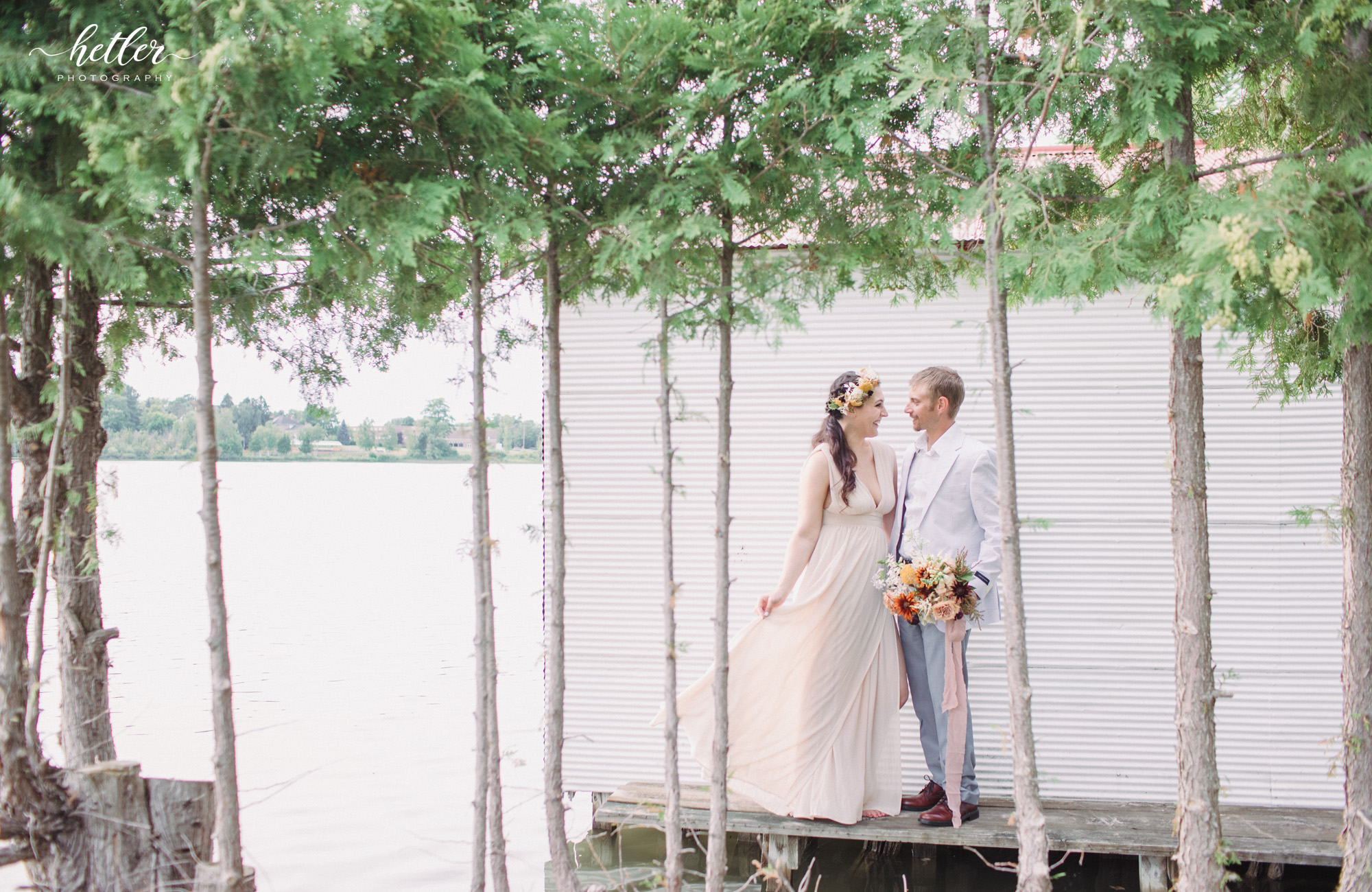 Northern MIchigan lakeside wedding inspiration