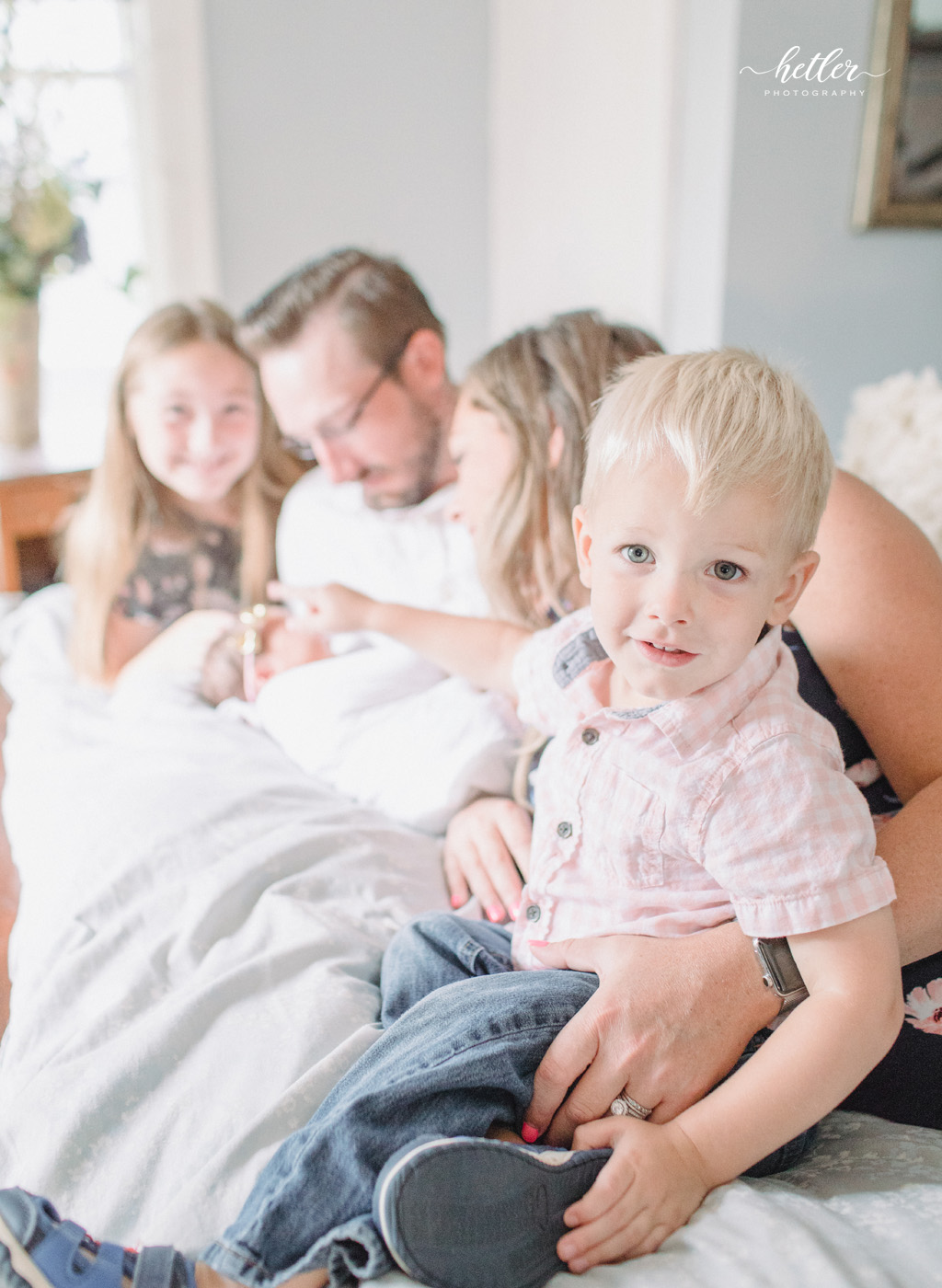 Grand Rapids in-home newborn photography session