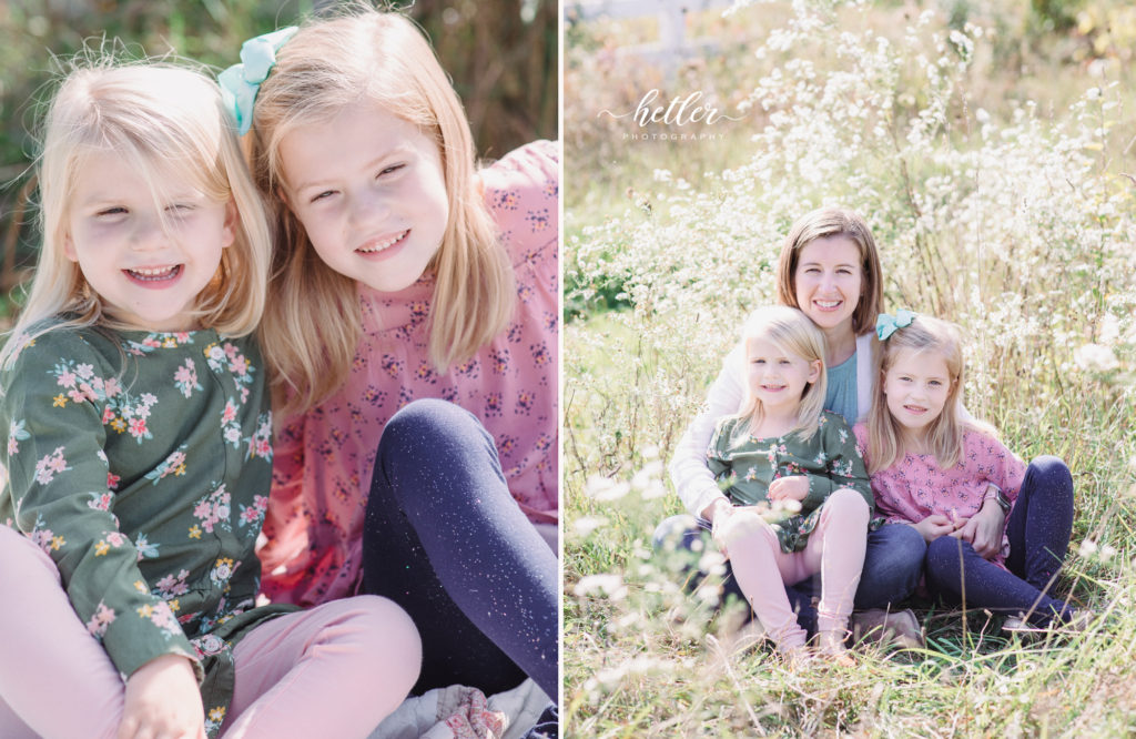 Hydrangea Blu family photo session