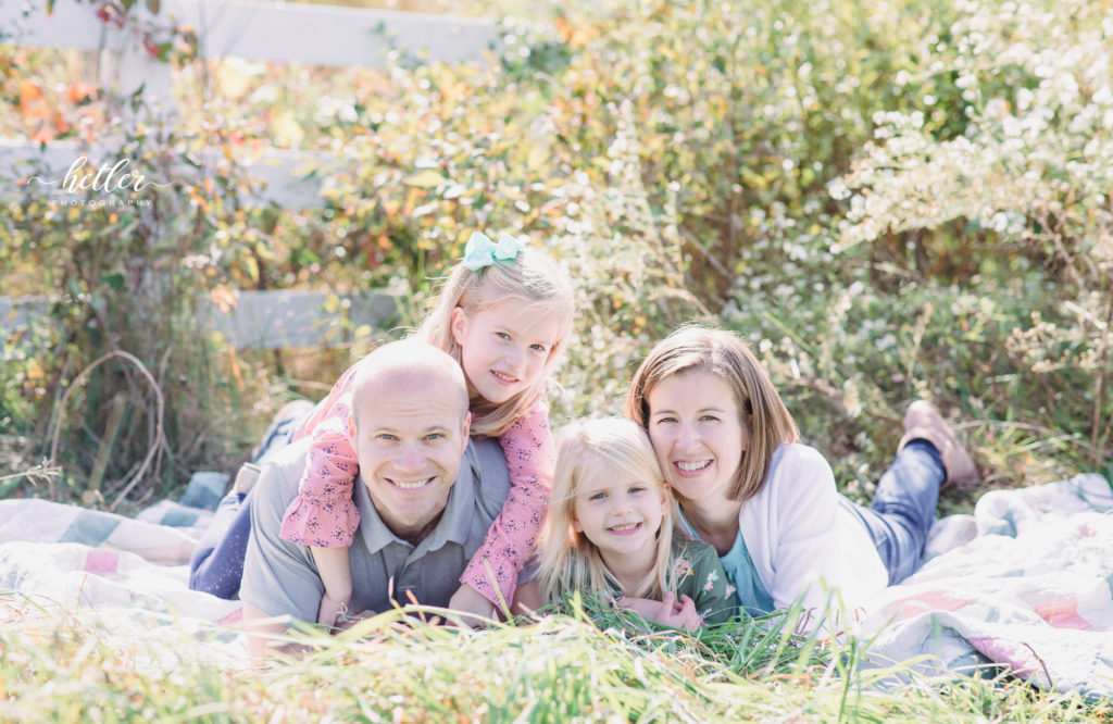 Hydrangea Blu family photo session
