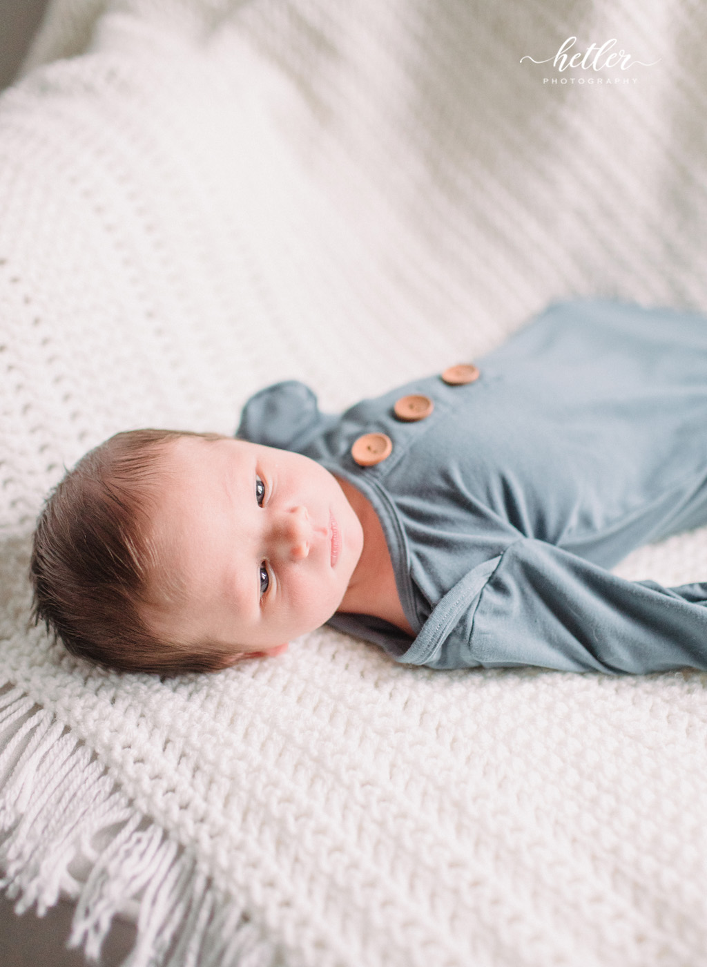 Grand Rapids in-home newborn photography session