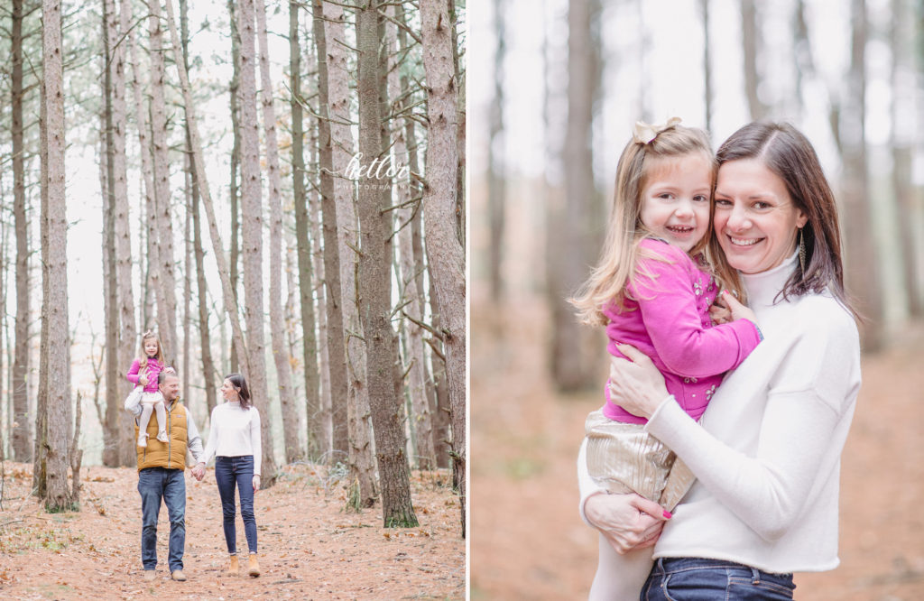 Provin Trails in Grand Rapids fall family photo session