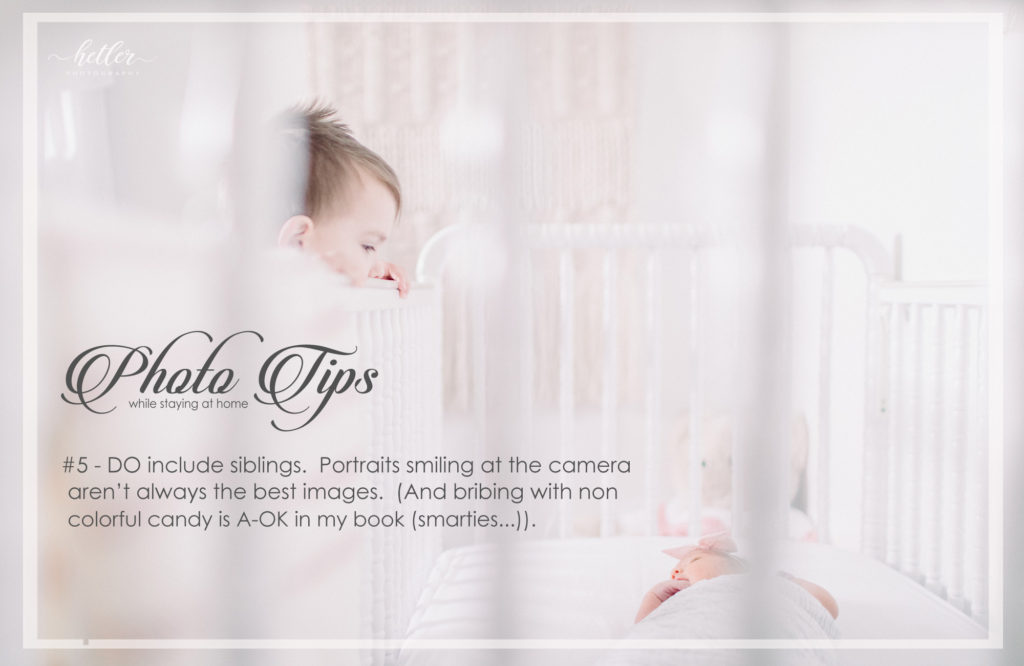 DIY newborn photography tips to use at home during the coronavirus pandemic from a Grand Rapids, Michigan photographer