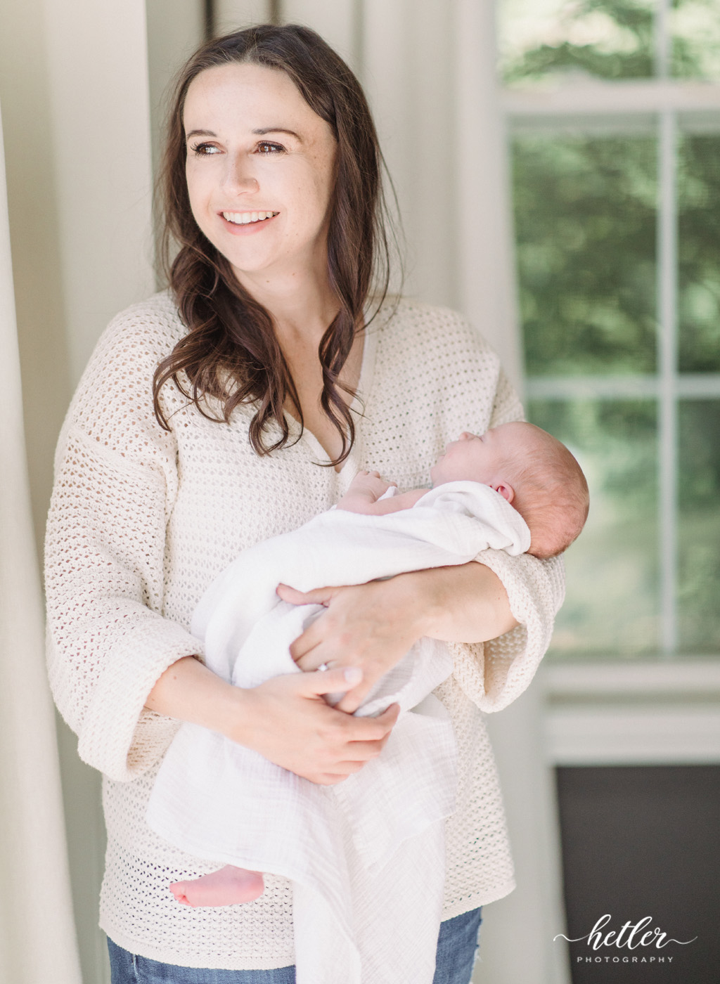 Caledonia Michigan in-home newborn photography