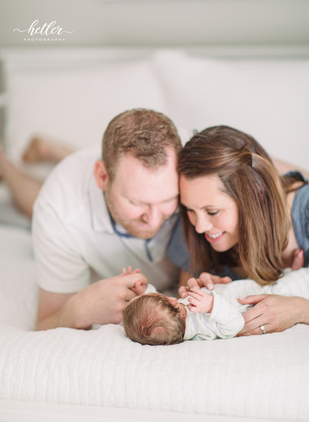 Cascade Michigan in-home newborn photography session for a sweet baby boy