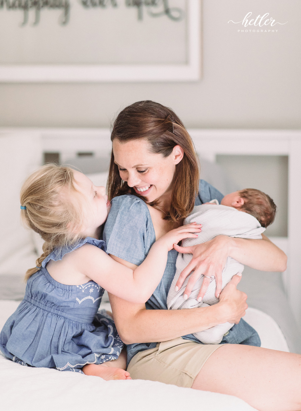 Cascade Michigan in-home newborn photography session for a sweet baby boy