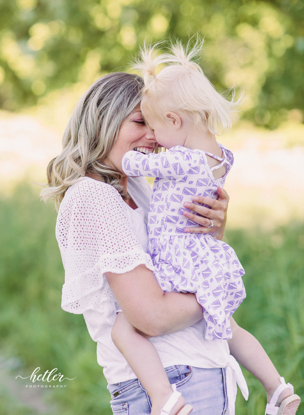 Grand Rapids, Michigan family photos at The Highlands with a Lucky Fin family