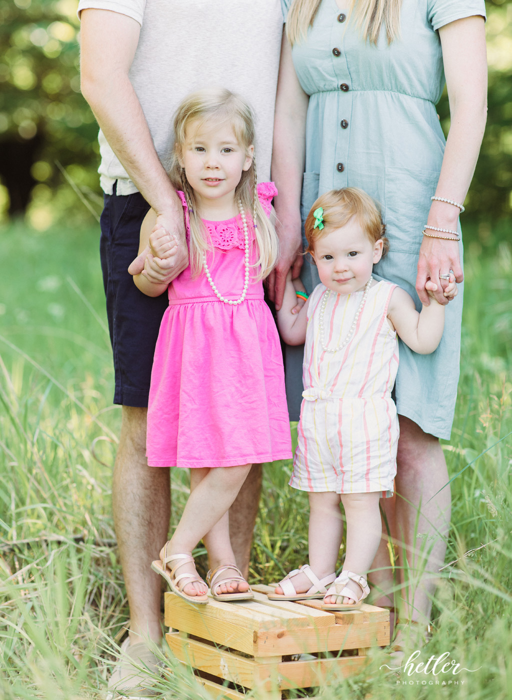 Family photos at Hager Park in Jenison Michigan