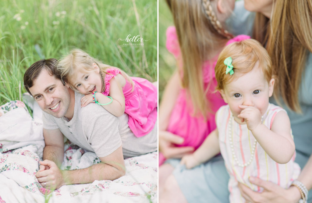 Family photos at Hager Park in Jenison Michigan