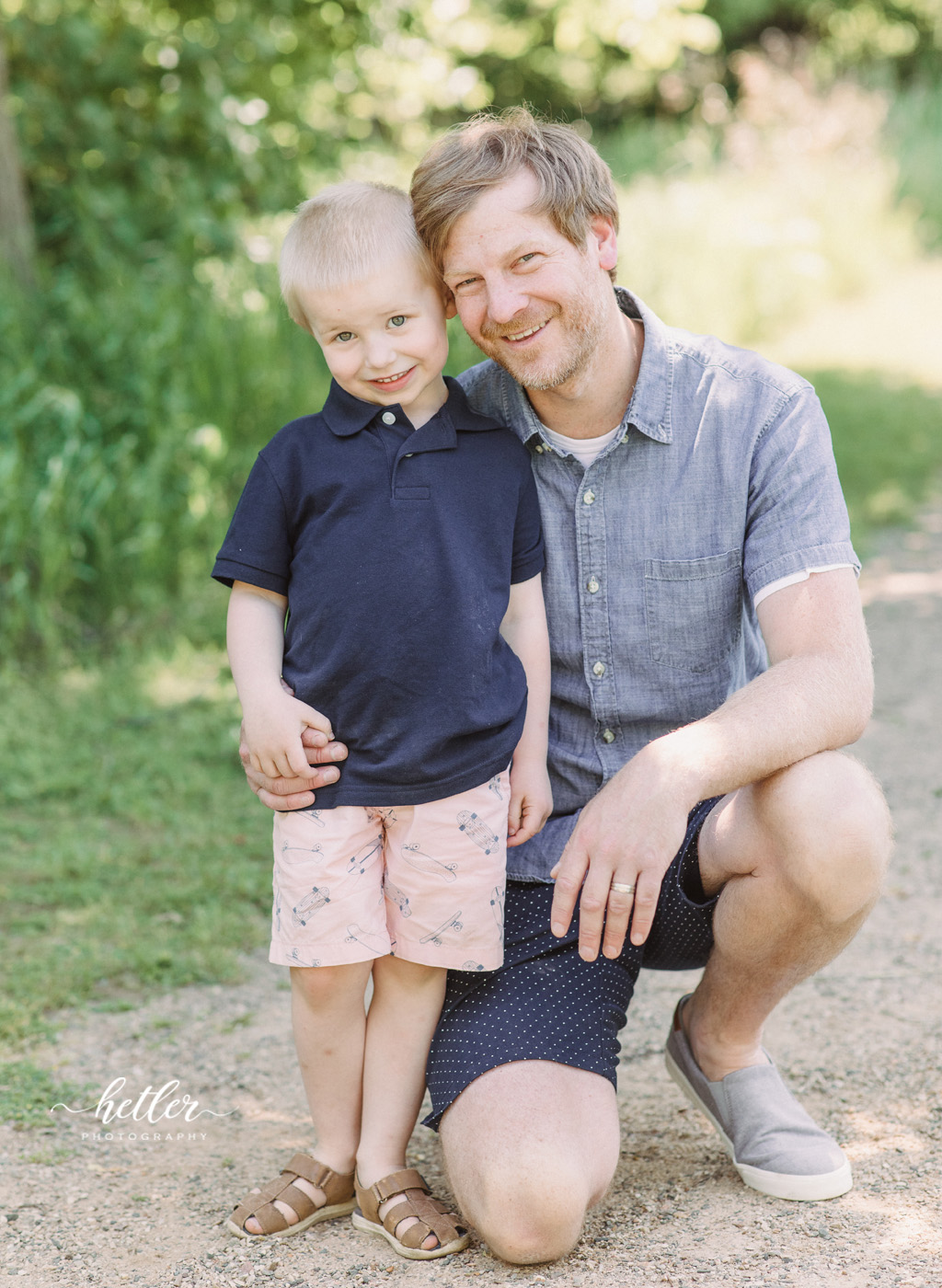 Family photos at Hager Park in Jenison Michigan