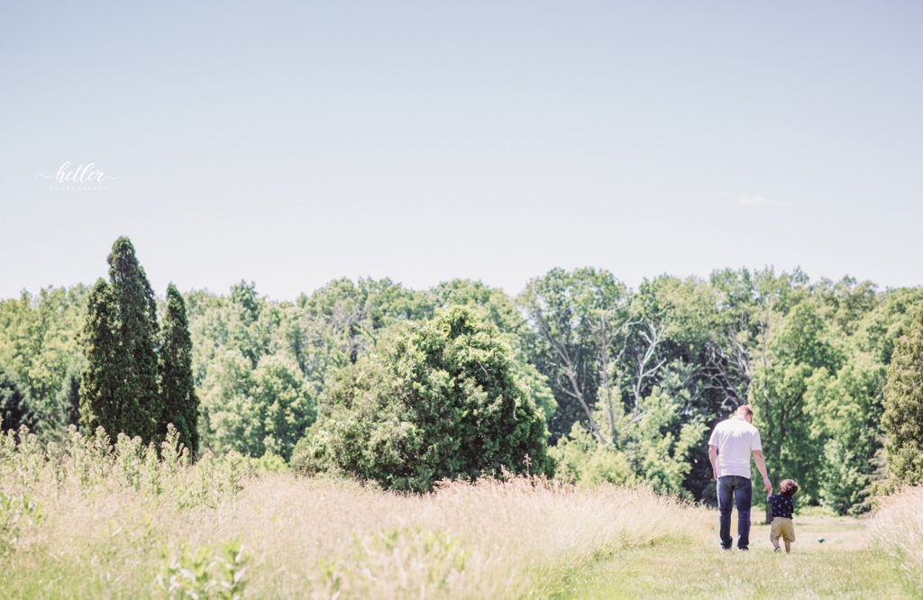 Lucky fin family session at The Highlands in Grand Rapids, Michigan