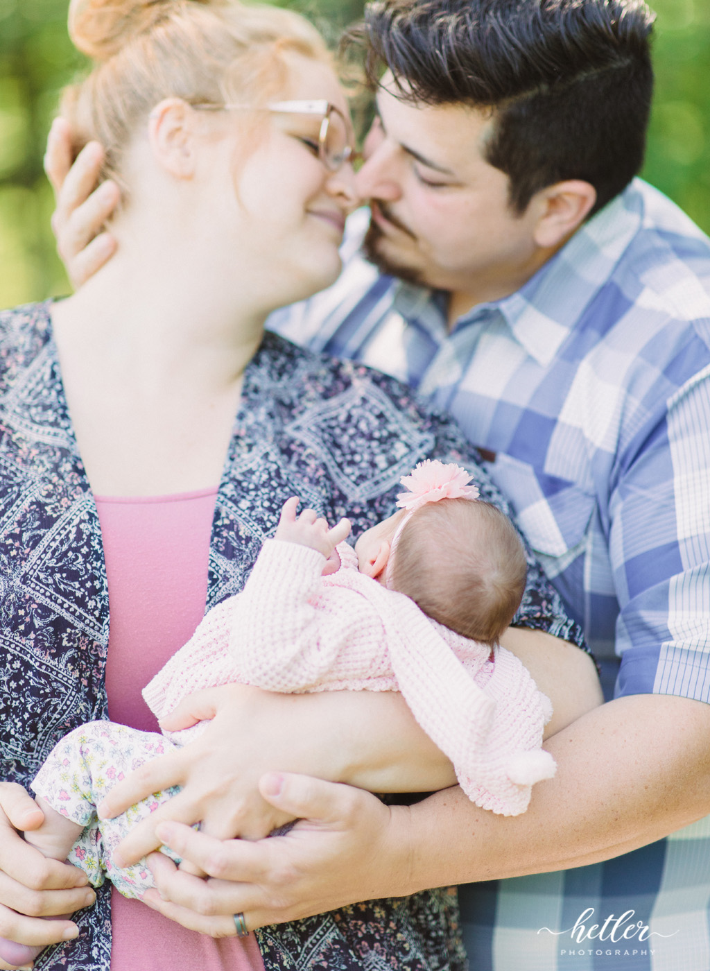 Sparta Michigan newborn photos with a sweet baby girl named Isla