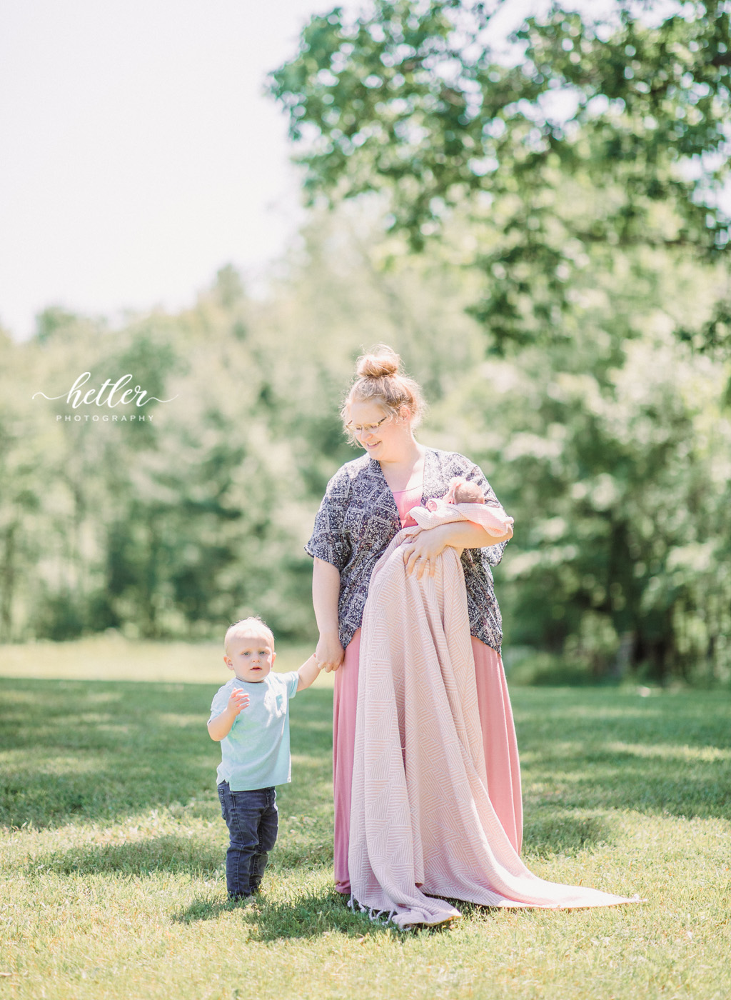 Sparta Michigan newborn photos with a sweet baby girl named Isla