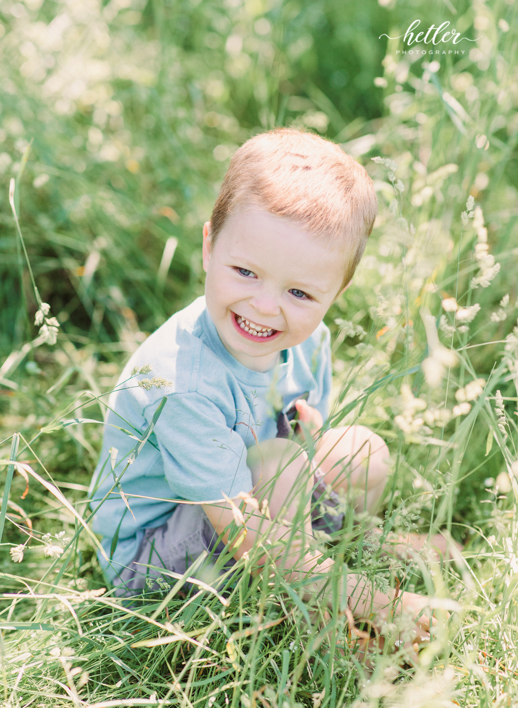 Lucky fin family photo session at The Highlands in Grand Rapids, Michigan