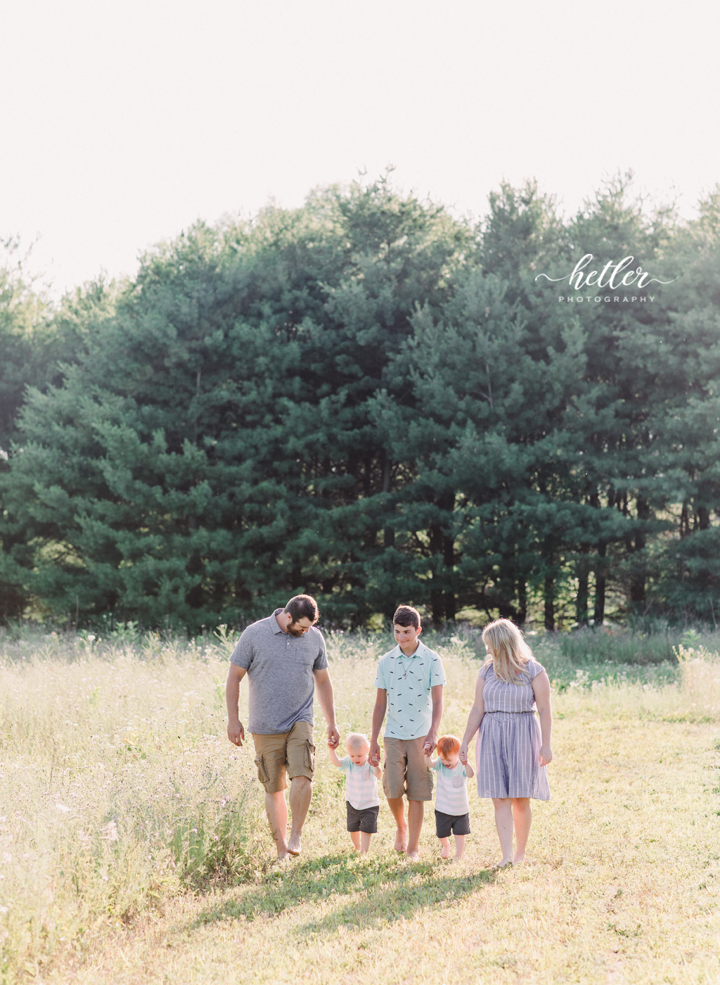 Kalamazoo family photos at Shades of Lavender farm 