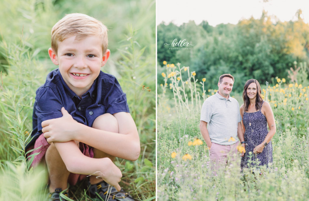 Wahlfield Park summer family photos in Grand Rapids, Michigan