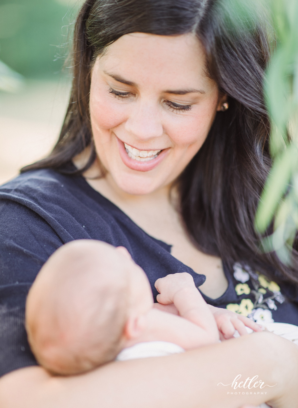 West Michigan outdoor newborn photos