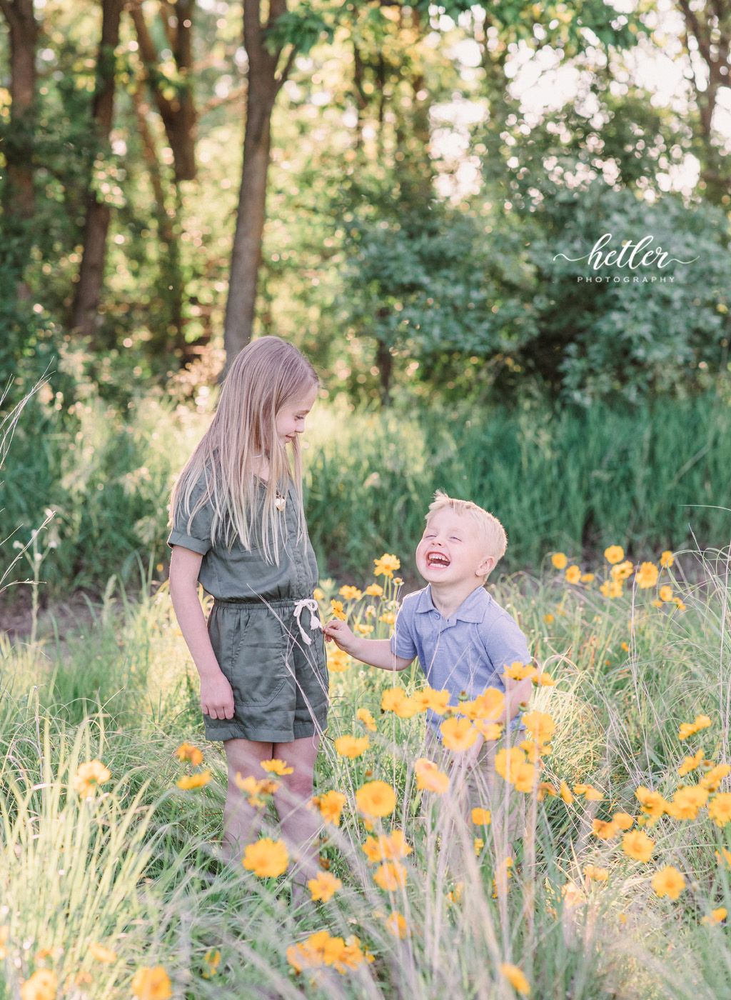 West Michigan wildflower family photos