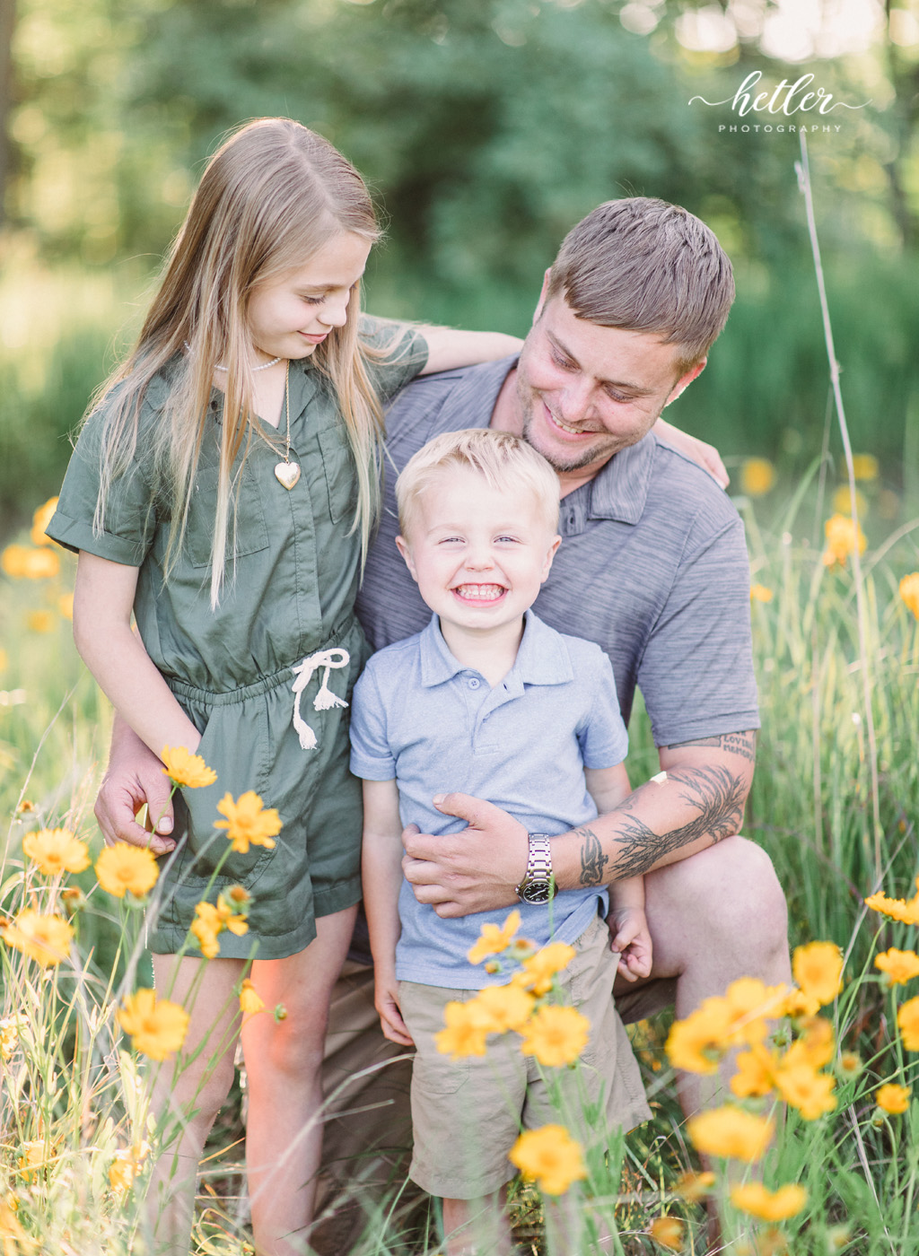 West Michigan wildflower family photos