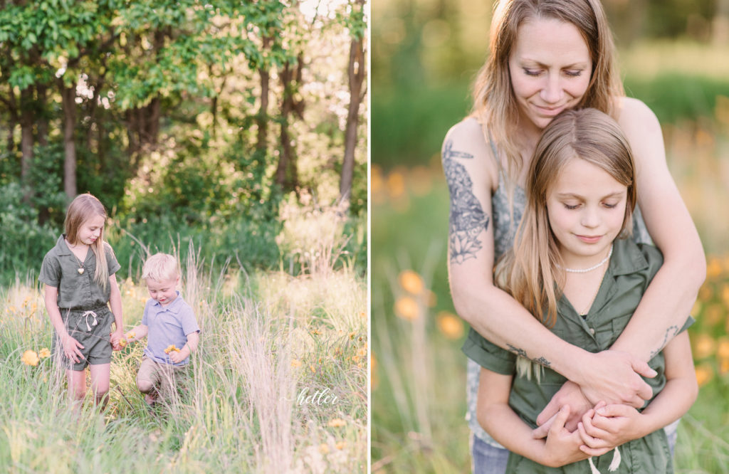 West Michigan wildflower family photos