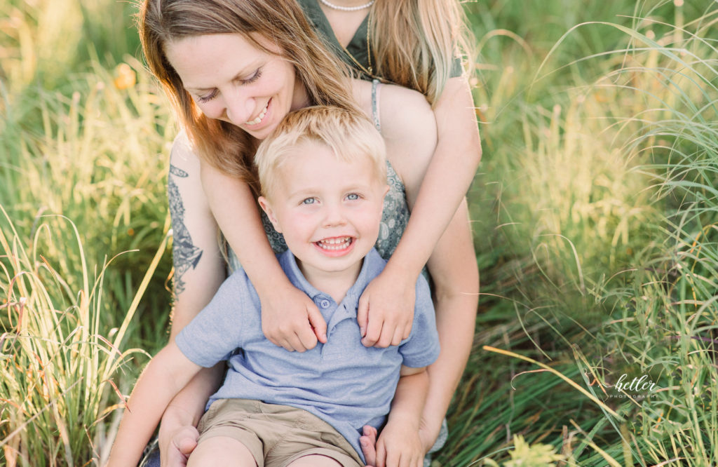 West Michigan wildflower family photos