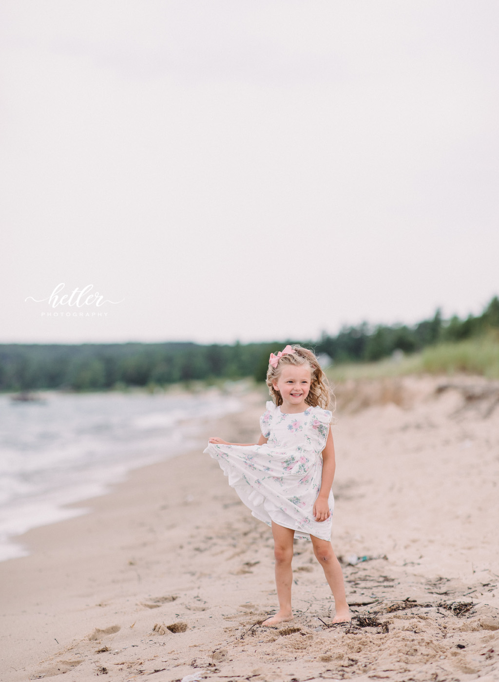Petoskey family beach photos with Shelby from The Day's Design