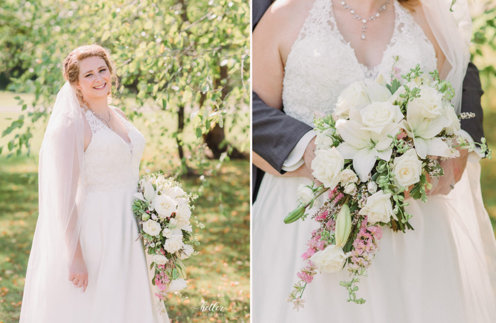 Apple Blossome Chapel & Garden summer wedding in Fennville Michigan