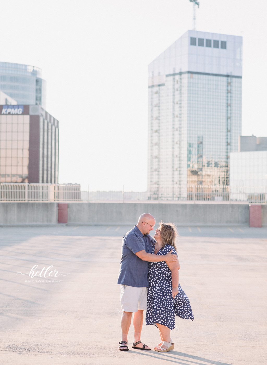 Downtown Grand Rapids senior pics with twin siblings on a gorgeous summer night