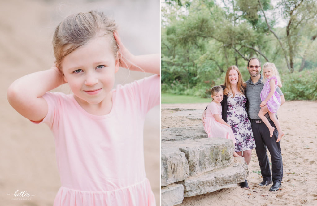 Late summer family photos at Long Lake Park in Sparta Michigan