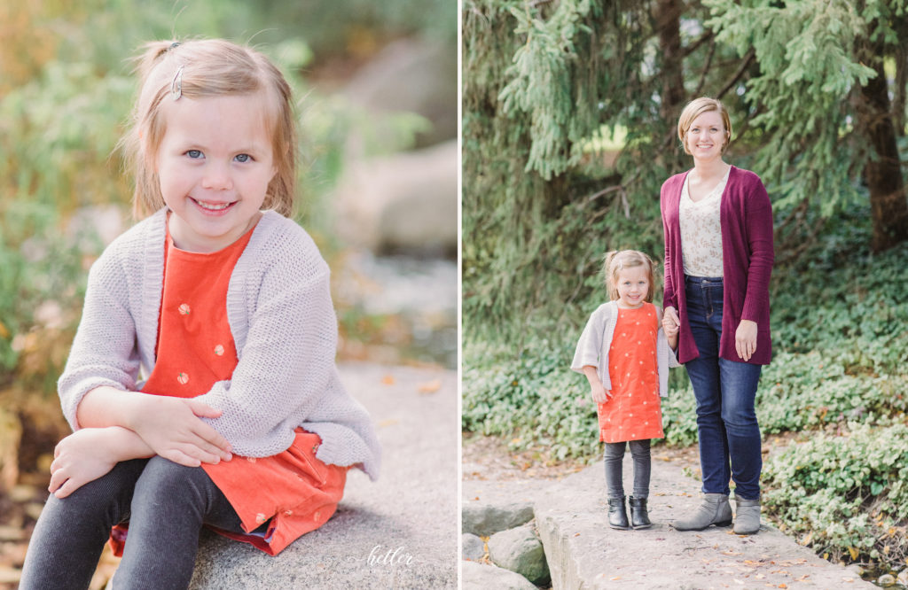 Fall Family photos at Calvin College in Grand Rapids Michigan