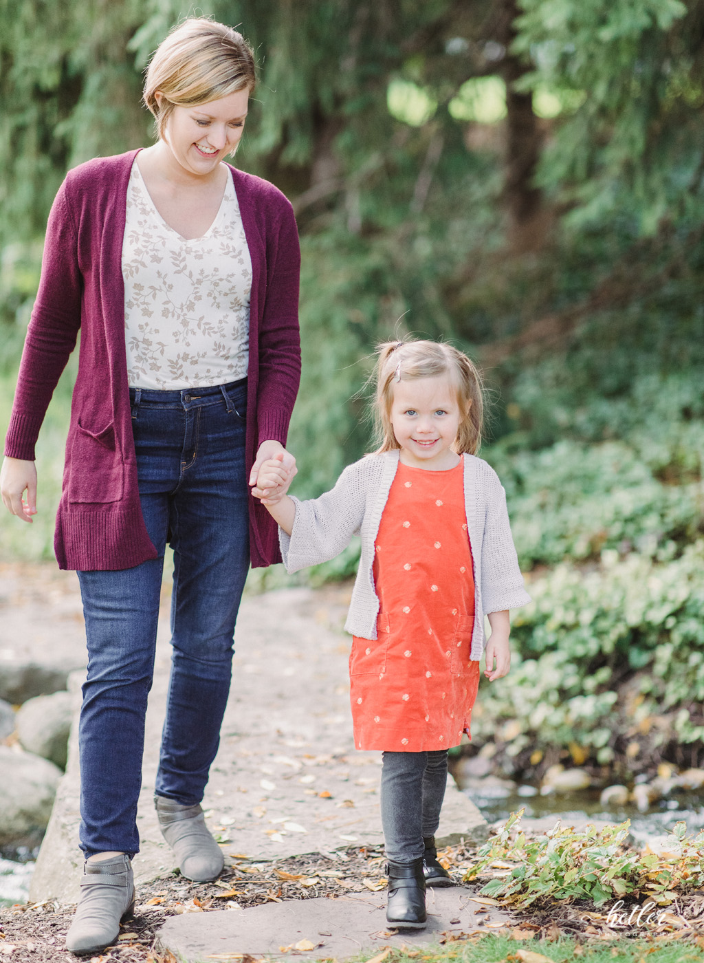 Fall Family photos at Calvin College in Grand Rapids Michigan