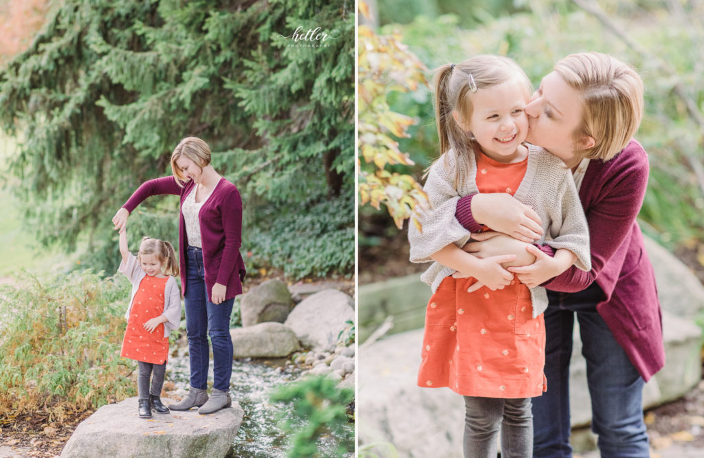 Fall Family photos at Calvin College in Grand Rapids Michigan