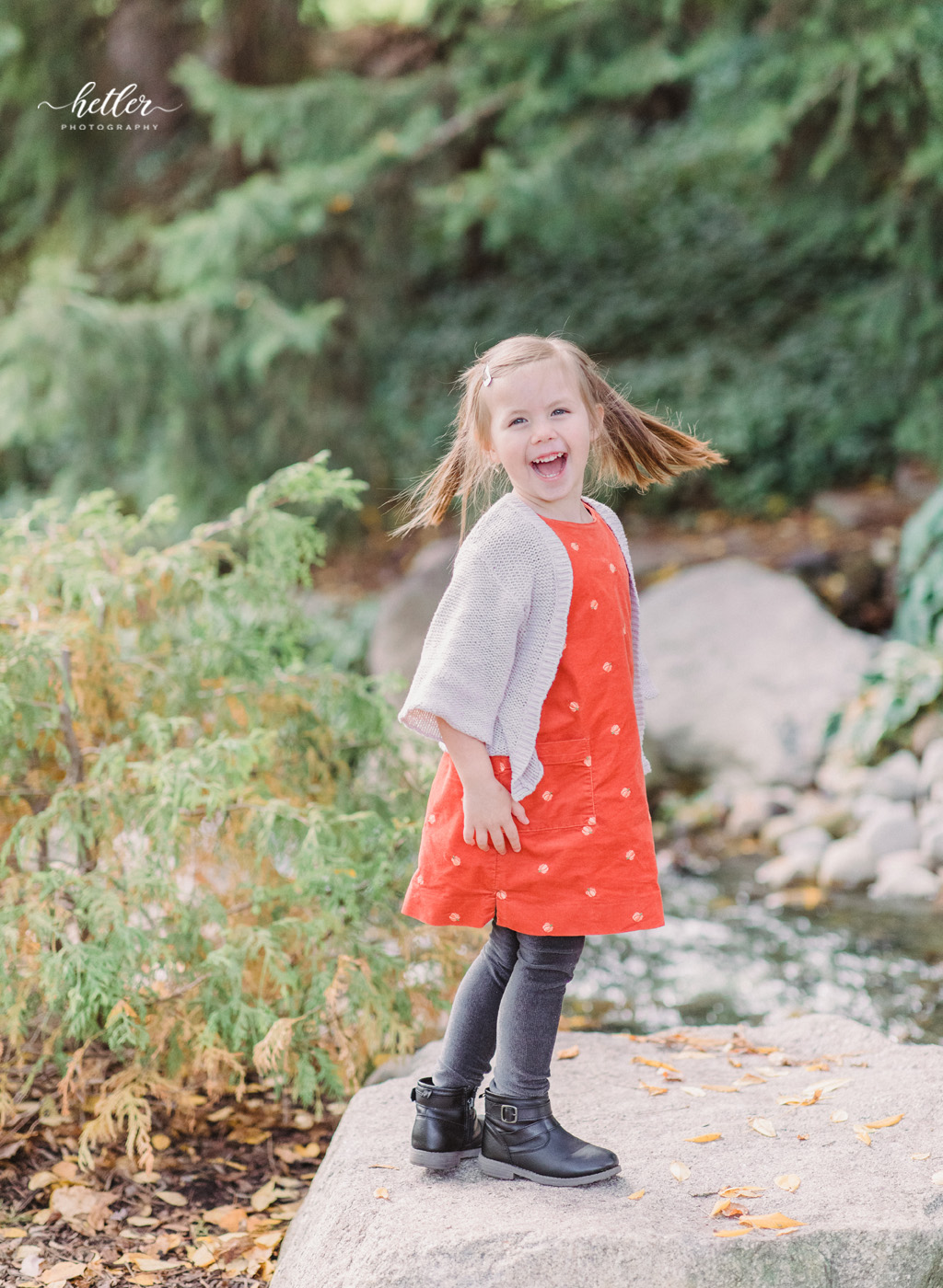 Fall Family photos at Calvin College in Grand Rapids Michigan