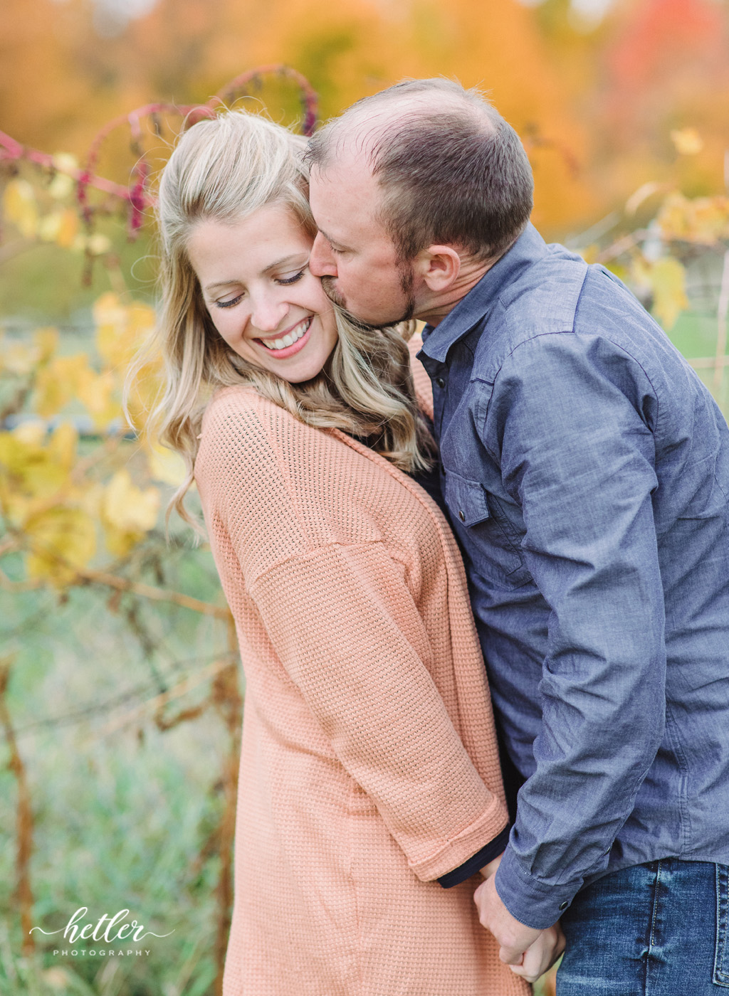 Hydrangea Blu fall family photos near Grand Rapids Michigan