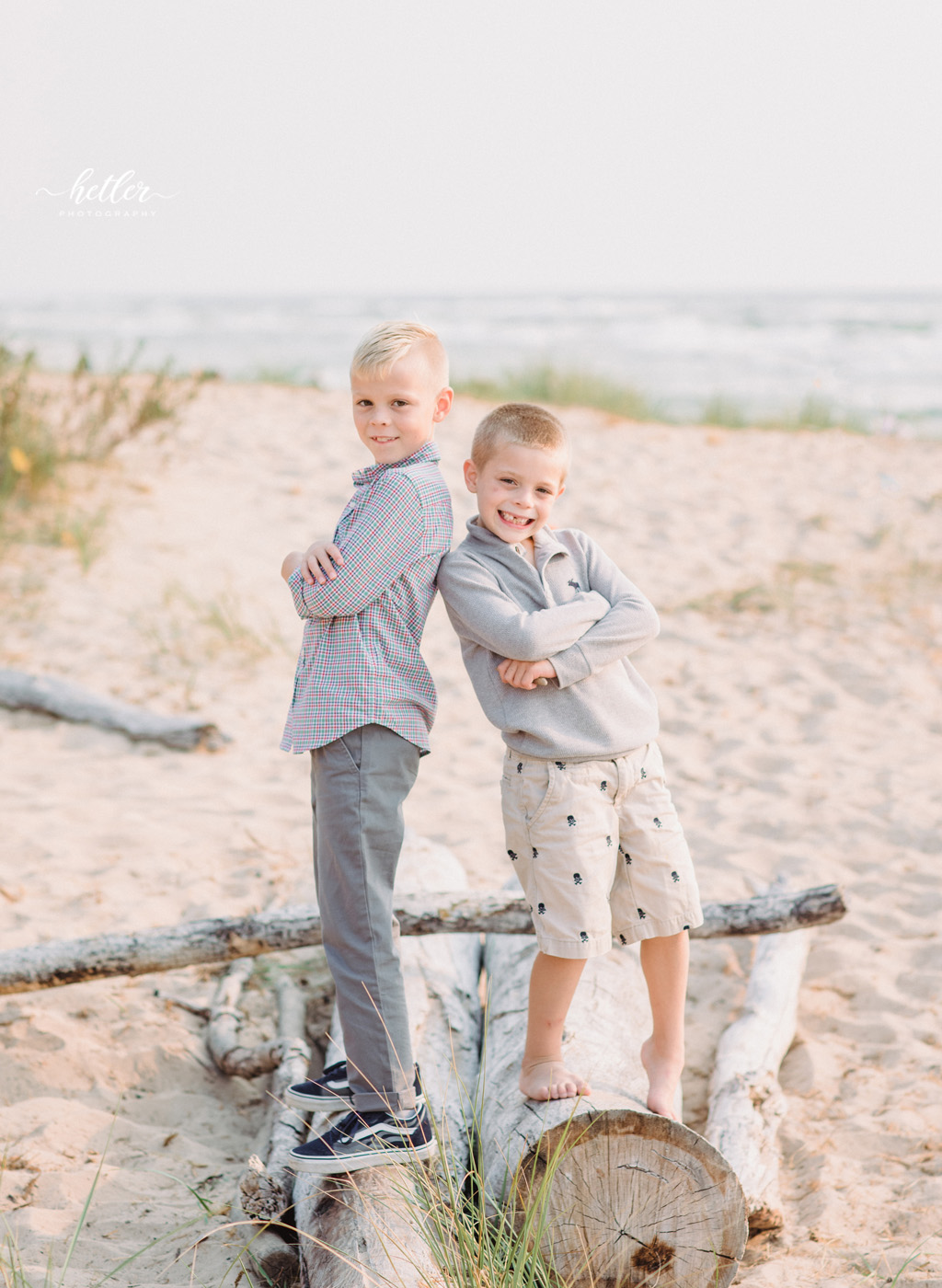 PJ Hoffmaster family photo session in Muskegon Michigan