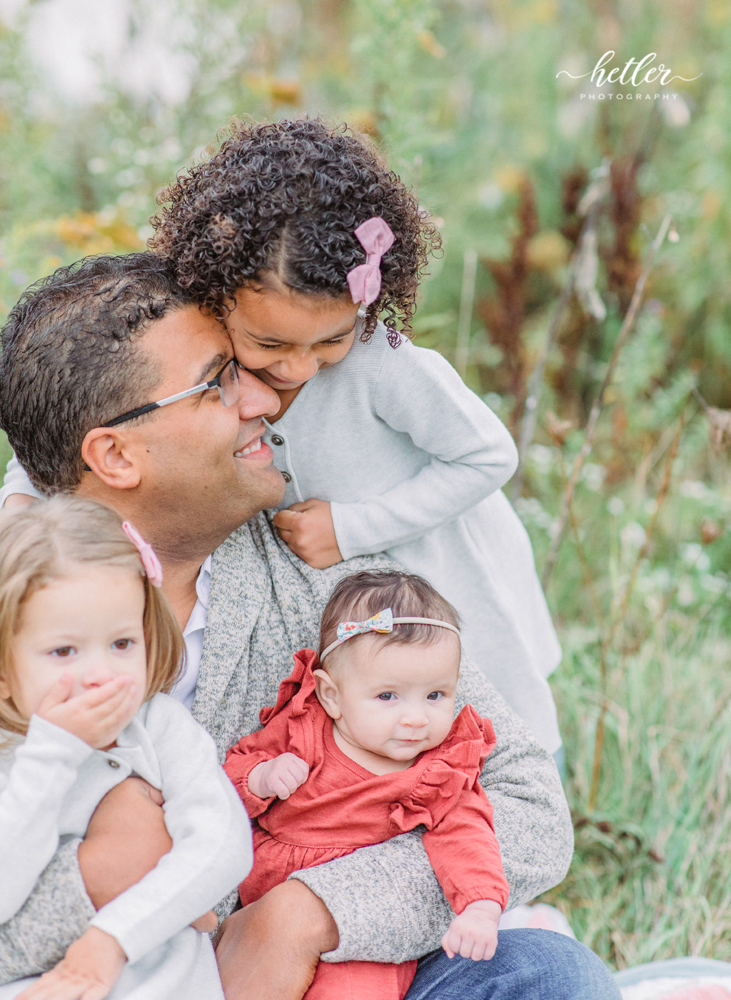 Fall family photos at Roselle Park in Ada Michigan