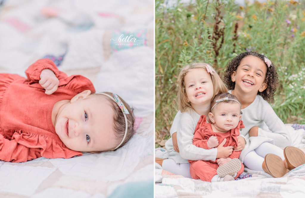 Fall family photos at Roselle Park in Ada Michigan