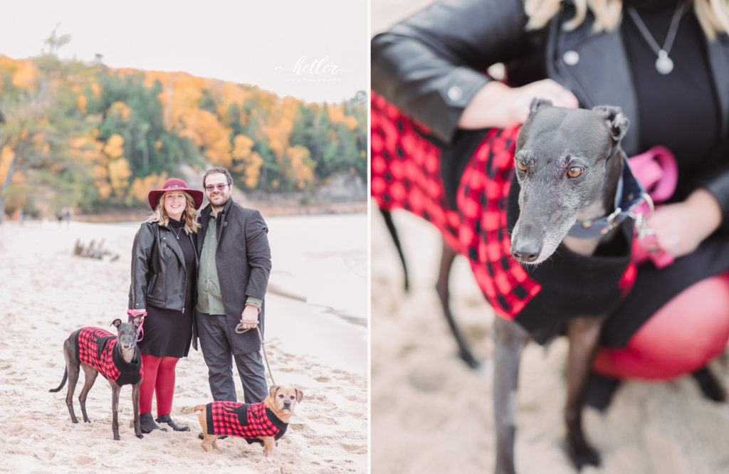 Photo session at Miners Beach at Pictured Rocks National Lakeshore in the Upper Peninsula of Michigan