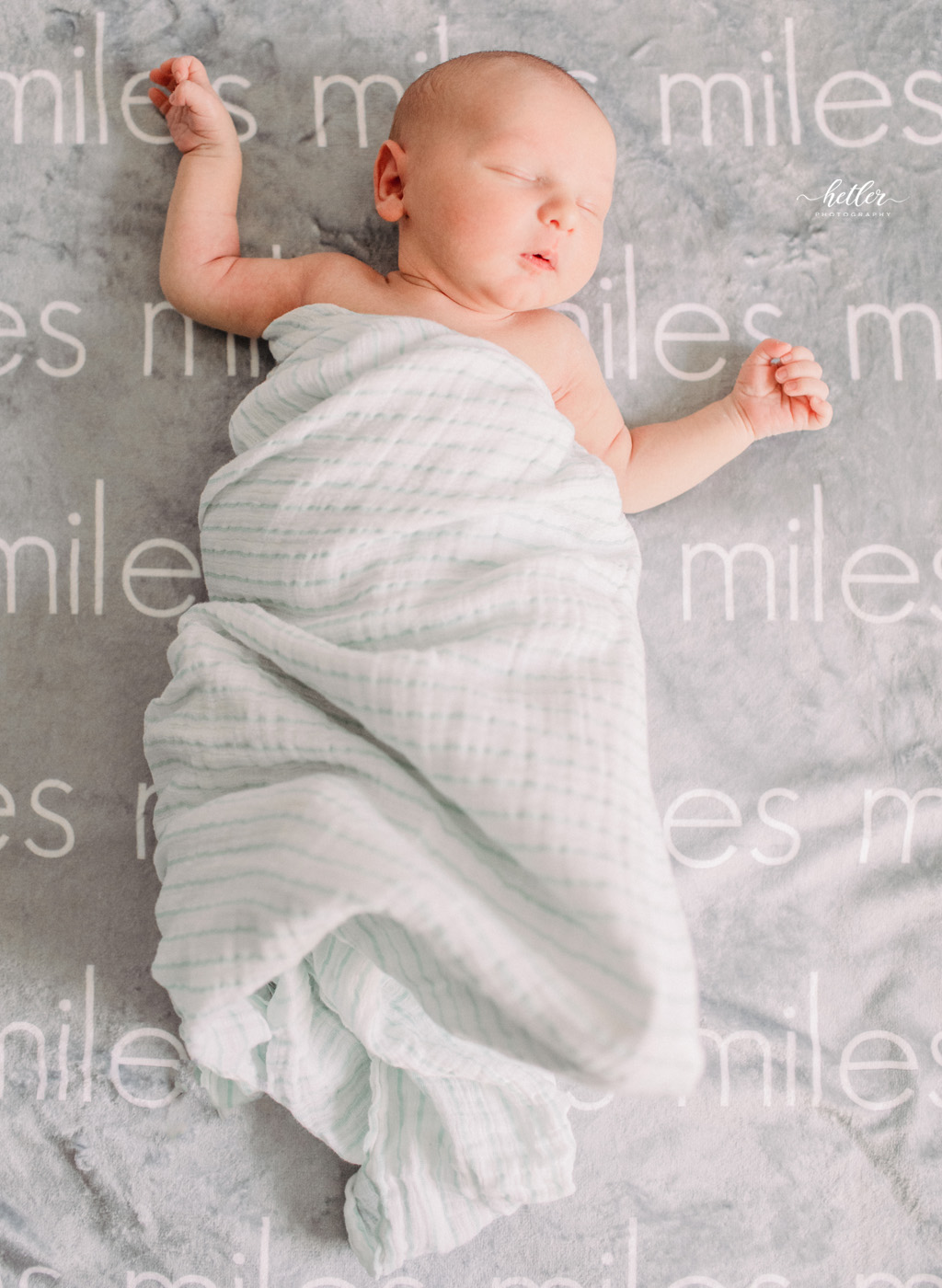 In home newborn photos near Grand Rapids for a baby boy in Byron Center Michigan