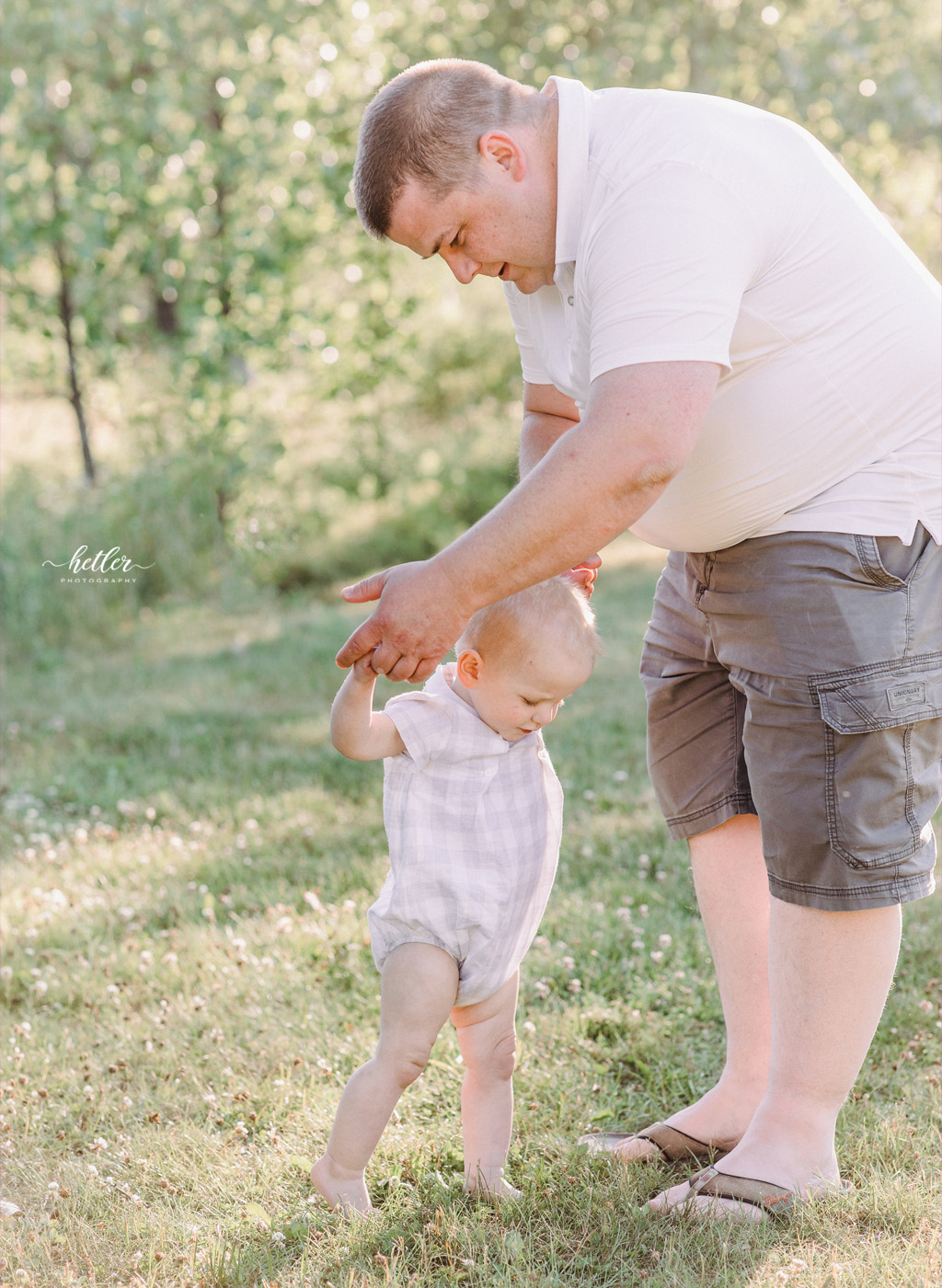 Grand Rapids family mini session at Wahlfield Park in the summer